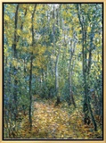 Sous-Bois, 1876 Framed Canvas Print