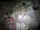 The Newlyweds in Underground Catacombs of San Gaudioso (St. Gaudiosus), Naples, Campania, Italy