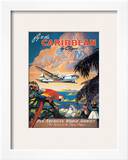 Pan American: Fly to the Caribbean by Clipper, c.1940s