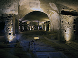 The Catacombs of San Gennaro (St. Januarius), Naples, Campania, Italy, Europe
