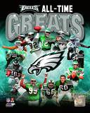 Philadelphia Eagles All Time Greats Composite