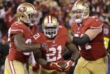NFL Playoffs 2013: Packers vs 49ers - Frank Gore, Vernon Davis, and Joe Staley