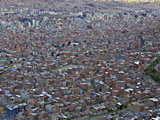 View over La Paz City, Bolivia, South America