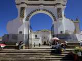 Basilica of Our Lady of Copacabana on the Shores of Lake Titicaca, Bolivia, South America