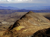 View from Mount Chacaltaya, Altiplano in Distance, Calahuyo Near La Paz, Bolivia, Andes