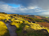 Stanage Edge, Peak District National Park, Derbyshire, England