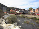 River Dee, Llangollen, Dee Valley, Denbighshire, North Wales, Wales, United Kingdom, Europe