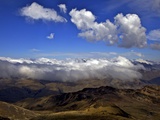 View from Mount Chacaltaya, Altiplano in Distance, Calahuyo Near La Paz, Bolivia, Andes
