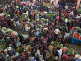 Inside Food Market, Chichicastenango Market, Chichicastenango, Guatemala, Central America