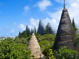 Tjibaou Cultural Center in Noumea, New Caledonia, Melanesia, South Pacific, Pacific