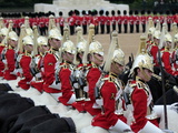Soldiers at Trooping Colour 2012, Queen's Birthday Parade, Horse Guards, Whitehall, London, England