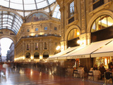 Restaurant, Galleria Vittorio Emanuele, Milan, Lombardy, Italy, Europe