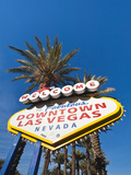 Welcome to Downtown Las Vegas Sign, Las Vegas, Nevada, United States of America, North America