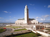 Hassan II Mosque, the Third Largest Mosque in the World, Casablanca, Morocco, North Africa, Africa