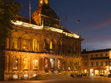 The Town Hall at Dusk, Ipswich, Suffolk, England, United Kingdom, Europe