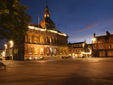 The Town Hall at Dusk, Ipswich, Suffolk, England, United Kingdom, Europe