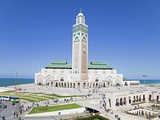 Hassan II Mosque, the Third Largest Mosque in the World, Casablanca, Morocco, North Africa, Africa