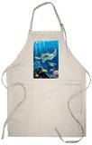 Key West, Florida - Sea Turtles Apron