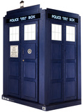 3 Dimensional Lifesize Tardis - Dr Who Cardboard Poster