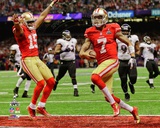 Colin Kaepernick Touchdown Super Bowl XLVII
