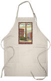 Pioneer Square Totem Pole, Seattle, Washington Apron