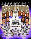 Baltimore Ravens Super Bowl XLVII Champions Composite