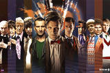 Doctor Who Doctors Collage