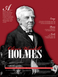 Oliver Wendell Holmes - Educational Poster
