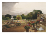 The Parterre, Harewood House, Nr. Leeds - The Seat of the Rt Honourable Earl of Harewood