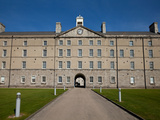 Facade and Entrance to the Museum at Collin's Barracks, Dublin City, Ireland
