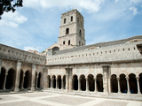 Cloister of St. Trophime, Church of St. Trophime, Arles, Bouches-Du-Rhone, Provence-Alpes-Cote D...