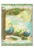 Birds Blue 4