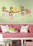 Scroll Tree Letter Branch Peel & Stick Giant Wall Decal