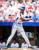Darryl Strawberry NY Mets Pinstripes Batting Vertical