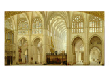 Interior of Toledo Cathedral, Spain, 1856