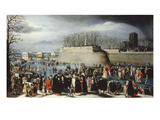 Skating During Carnival, C. 1620