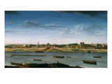 Le Port Saint-Bernard, Vu De L'Arsenal (St Bernard Port Seen from the Arsenal, France), 1752