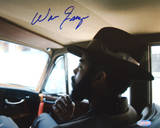 Walt Frazier Sitting In Car Horizontal Signed