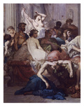 Detail, Les Romains De La Decadence (The Romans of the Decadence), 1847