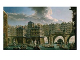 La Joute Des Mariniers, Entre Le Pont Notre-Dame Et Le Pont Au Change