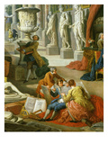 Drawing Students Copying Antiquities, from Gallery of Views of Ancient Rome, 1758