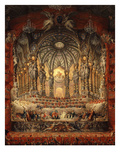 Stage, from Concert Funded by Cardinal De La Rochefoucauld in the Argentina Theatre, Rome, Italy
