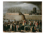 Skating Scene, Detail