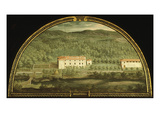 Villa Serraveza, Tuscany, Italy, from Series of Lunettes of Tuscan Villas, 1599-1602