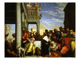Meal at the House of Simon, C.1560, Painted for the Convent of San Nazaro and Celso at Verona