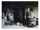 Before Dinner, 1891; Typical Bresse Interior