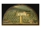 Villa La Magia, Tuscany, Italy, from Series of Lunettes of Tuscan Villas, 1599-1602