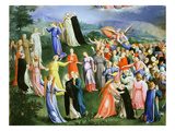 Paradise from the Last Judgement, Copy of Version by Fra Angelico (1387-1455)