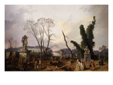 Vue Du Tapis Vert À Versailles En 1775