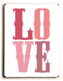 LOVE#2 Wood Sign